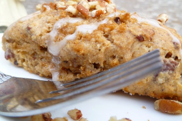 Sweet Potato Pecan Scones