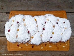 Christmas Stollen Bread