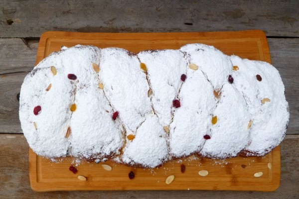 Christmas Stollen Bread