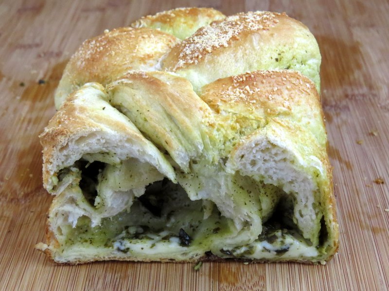 Braided Pesto Bread