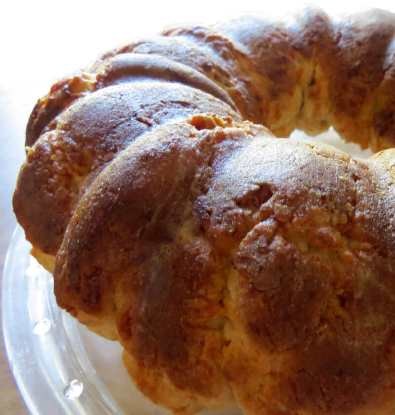 cheesy garlic bacon bread