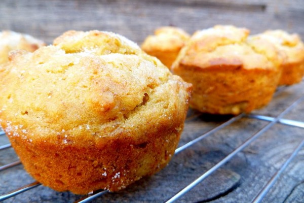 Banana Persimmon Muffins - Sweet and Savory Breads