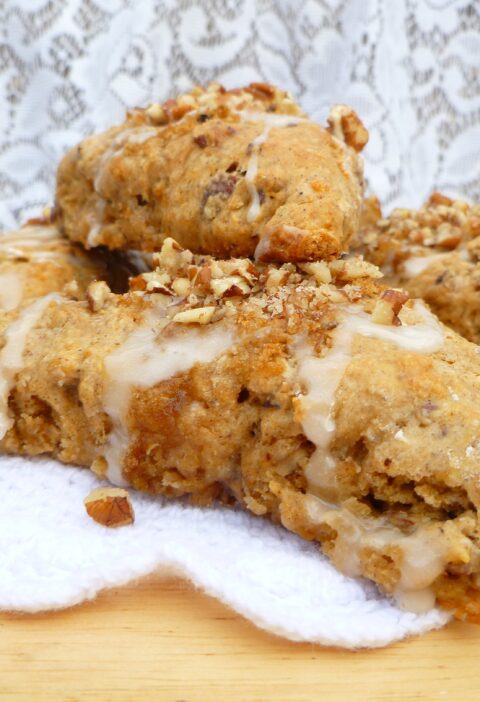 Sweet Potato Pecan Scones