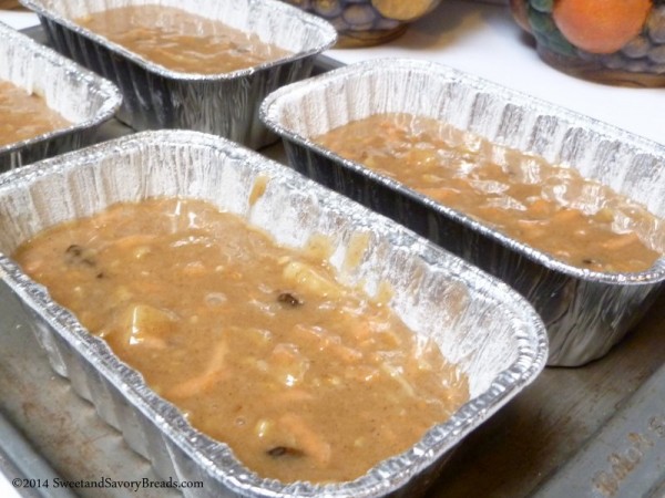 Batter ready for the oven