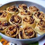 Cranberry Orange Crescent Bites baked and ready to be glazed