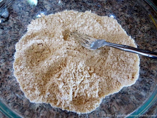 Shortening and Flour Crumbs