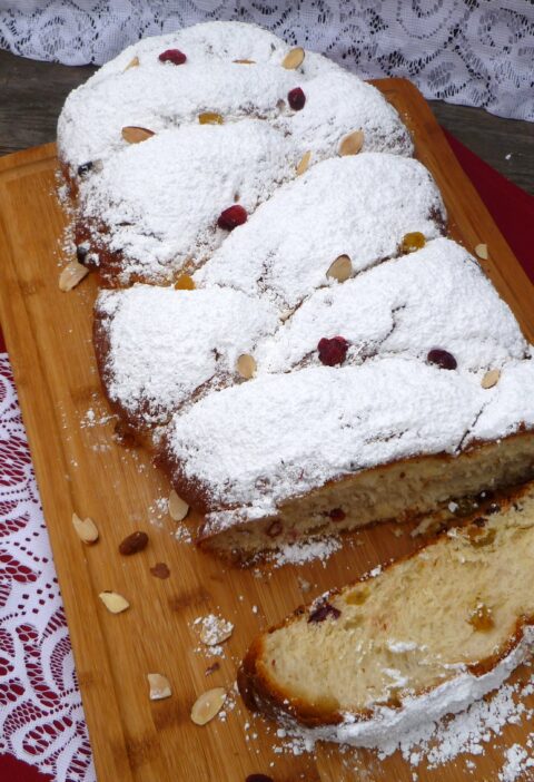 Christmas Stollen Bread