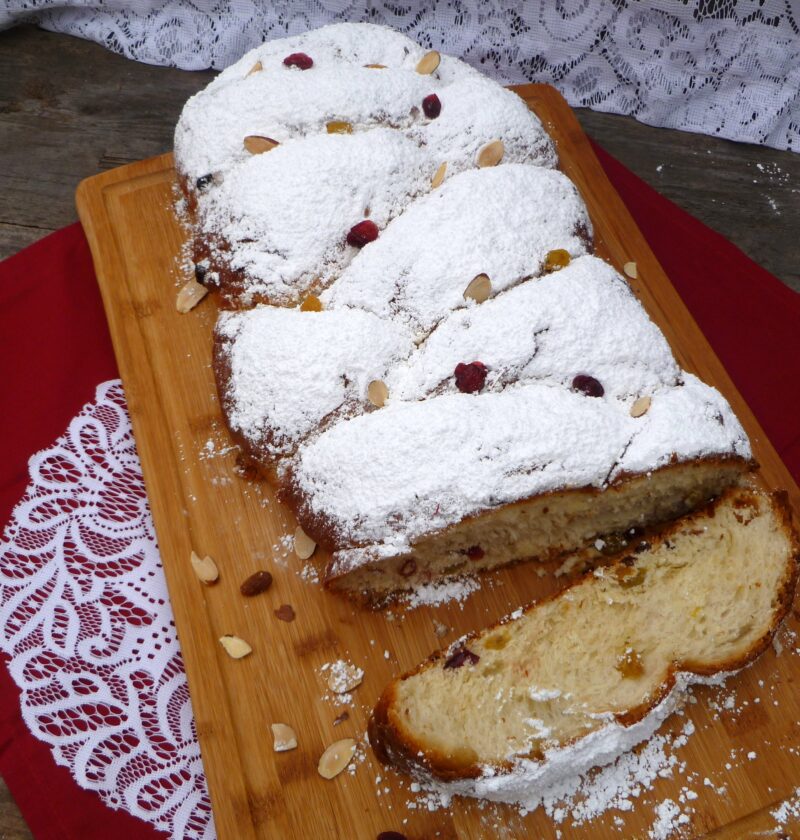 Christmas Stollen Bread
