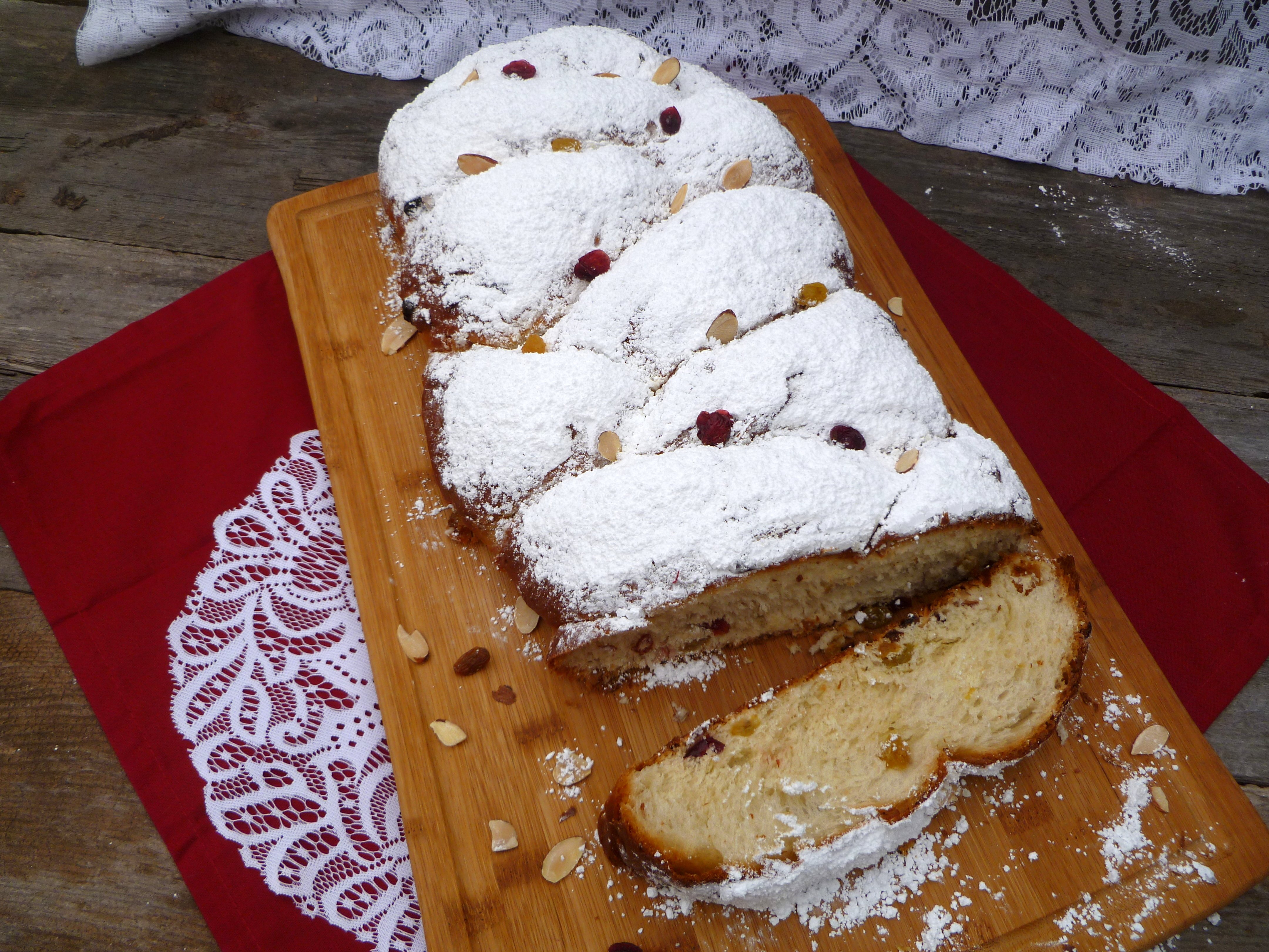 Christmas Stollen Bread