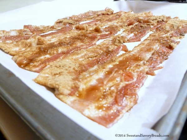 Brown Sugar Covering Bacon