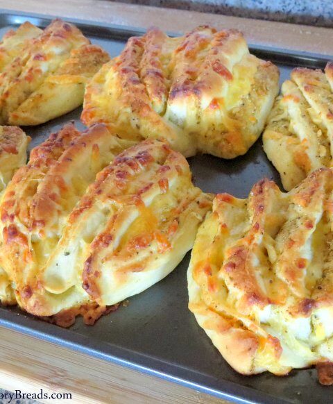 Cheese Garlic Pull Apart Muffins