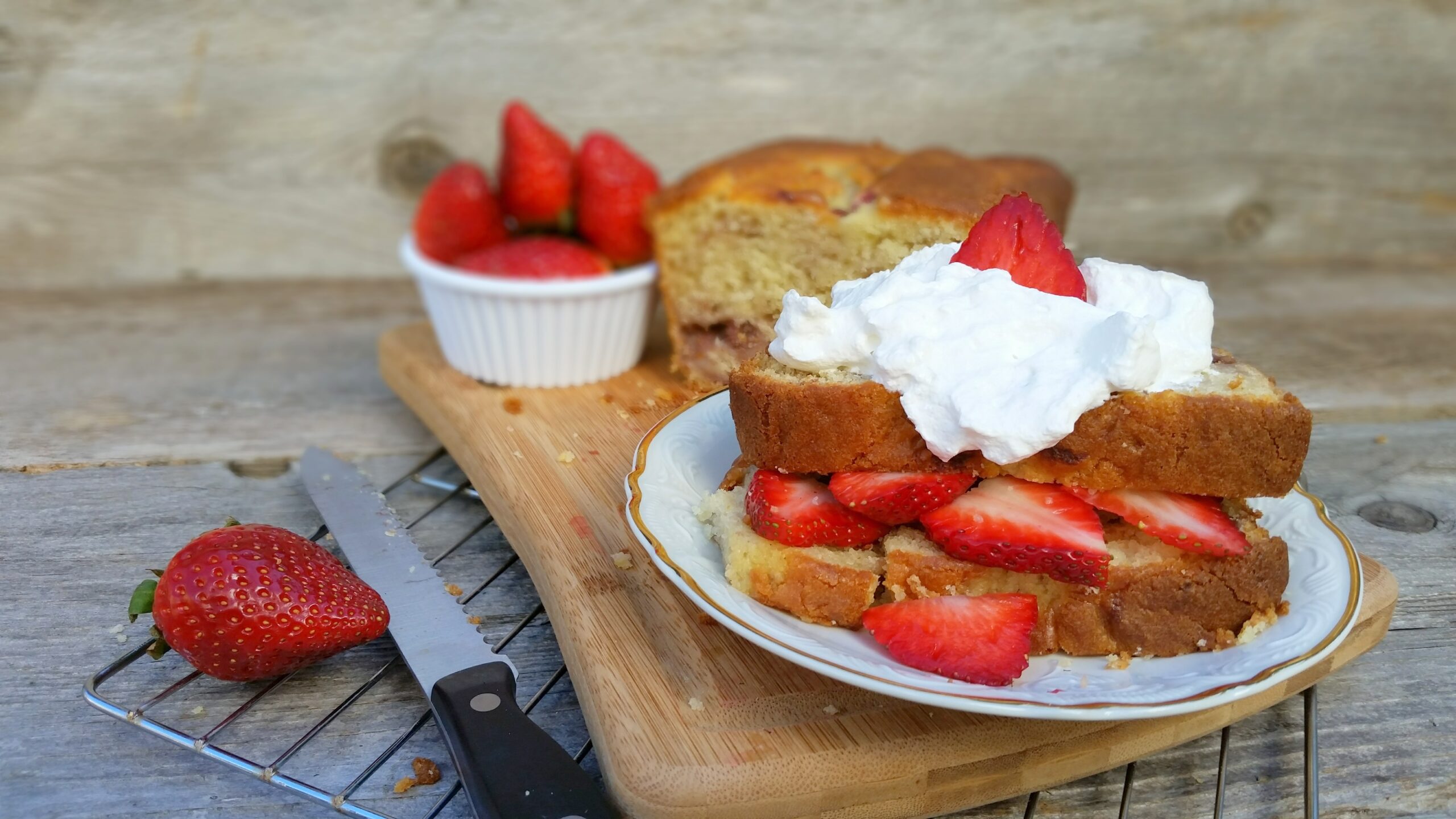 Strawberry Cheesecake Bread
