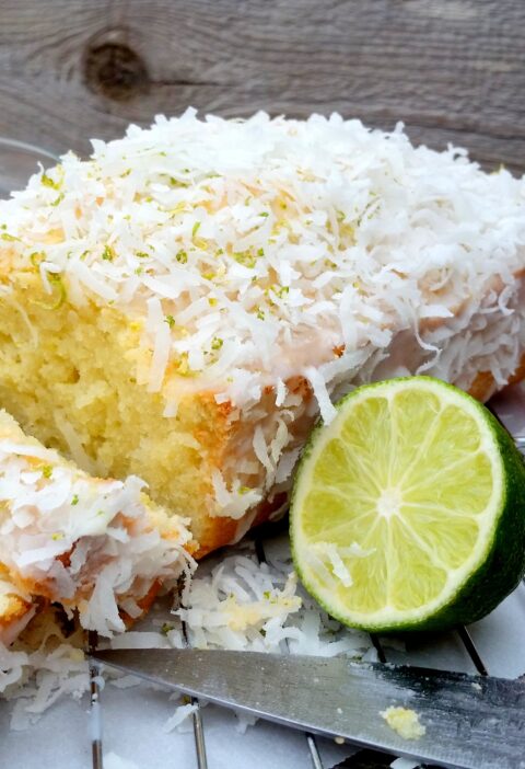 Coconut Lime Quick Bread