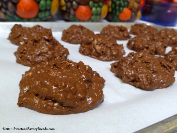 Double Chocolate Brownie Biscuits
