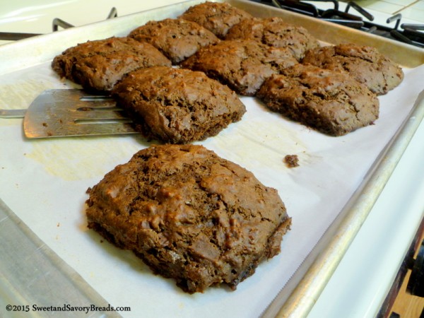 Double Chocolate Brownie Biscuits