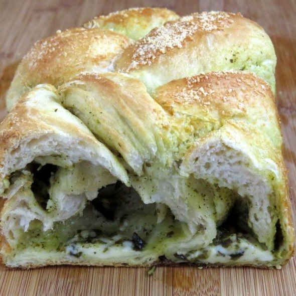 Braided Pesto Bread